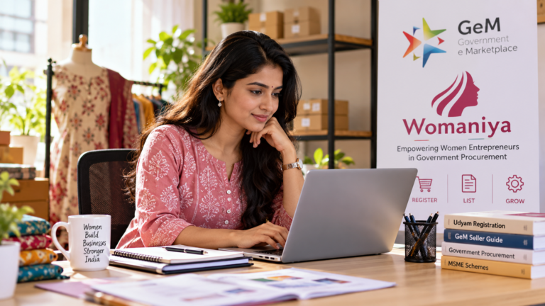 GeM Womaniya Registration: How Women Entrepreneurs Can Sell to Government GeM Womaniya Registration: How Women Entrepreneurs Can Sell to Government